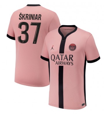 Paris Saint-Germain Milan Skriniar #37 Tredje Tröja 2024-25 Kortärmad